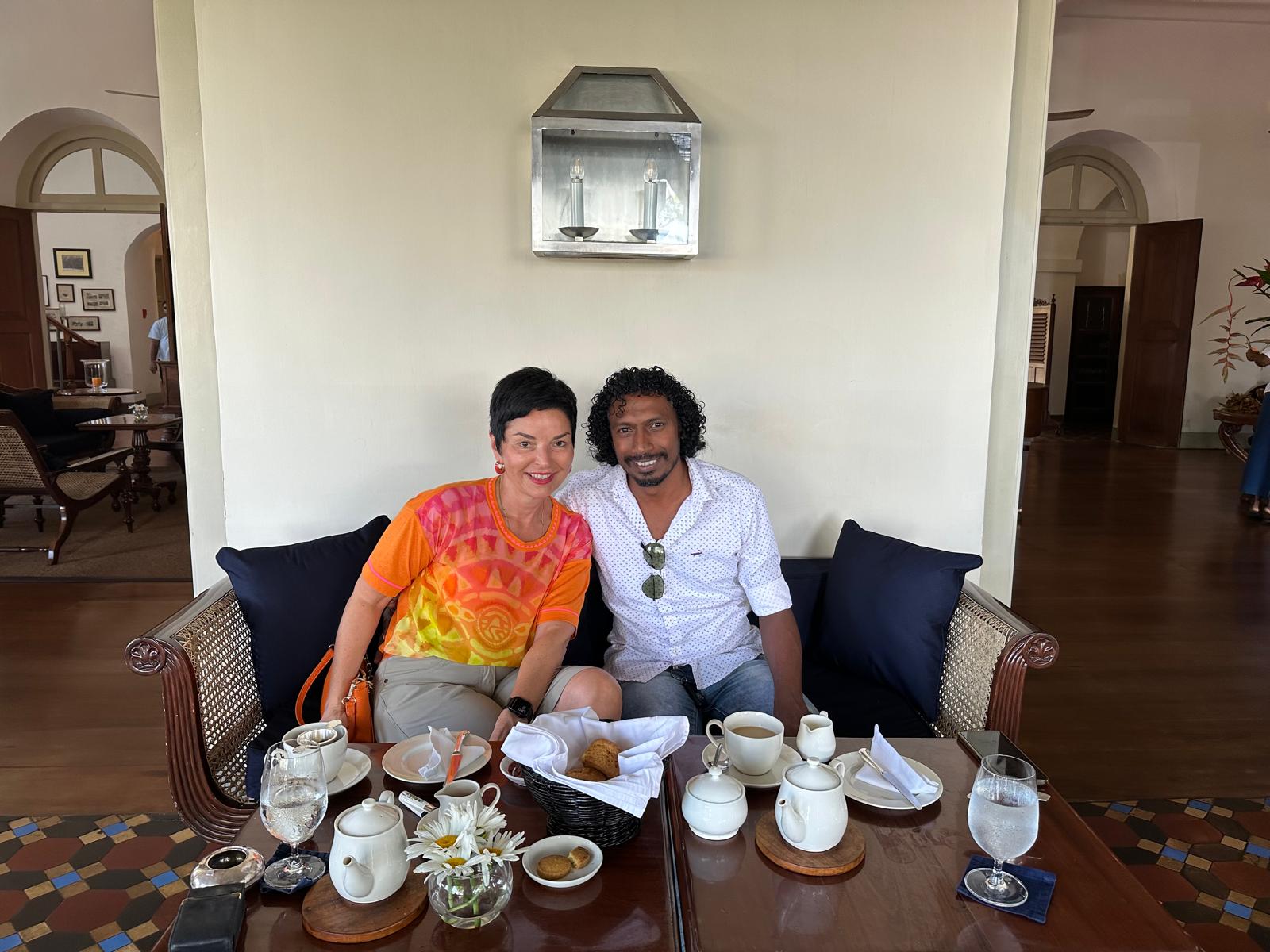 Helena from Germany family tour Sri Lanka